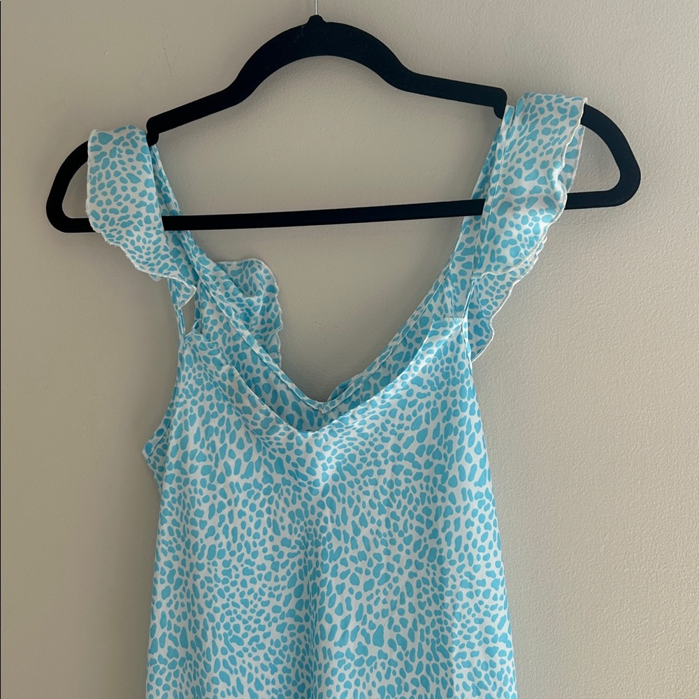 Silky-like Spring dress - Picture 4 of 7
